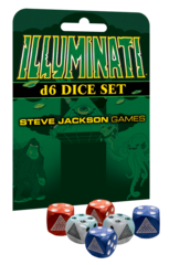 Illuminati D6 Dice Set (6)