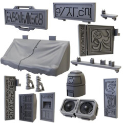 Terrain Crate - Battlezone Street Accessories