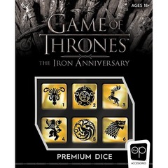 Game of Thrones The Iron Anniversary Premium Dice (6)