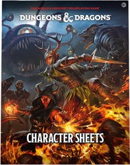 Dungeons & Dragons RPG: Character Sheets (2024)