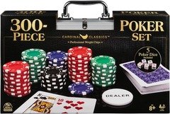 Cardinal Classic 300-Piece Poker Set w/ Aluminum Carrying Case