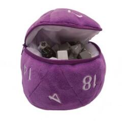 Ultra Pro D20 Dice Bag Plush - Purple