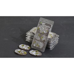 Battle Ready Bases: Temple- Oval 75mm (x3)