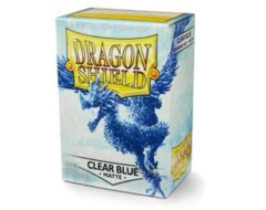 Dragon Shield Sleeves: Standard - Matte Clear Blue (100 ct.)