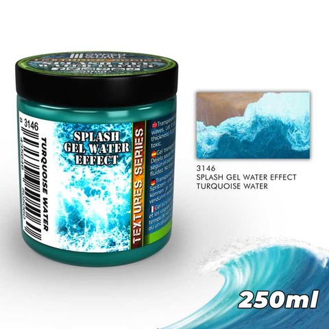 Water Effect Gel Turquoise