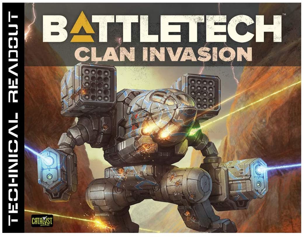 Battletech Technical Readout Clan Invasions CAT35136