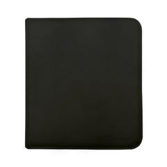 Vivid 12 Pocket Pro Zippered Binder Black UPR15891