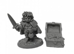 Reaper Bones USA: Stitch Thimbletoe, Halfling Thief (07004)