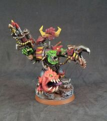 Ork Warboss with Attack Squig