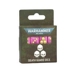 Warhammer 40K: Death Guard - Dice Set 42-14