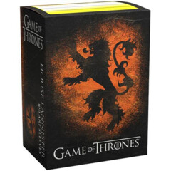 Dragon Shield Sleeves: Standard - Brushed Game of Thrones 'House Lannister' (100 ct.)
