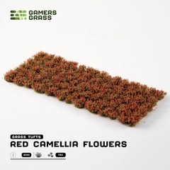 Gamers Grass Tufts: Flowers- Red Camellia Flowers