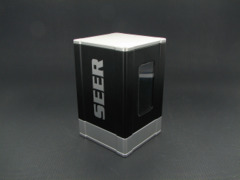 Seer Deck Box Black/Silver