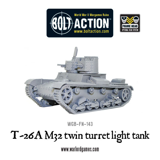 T-26A M32 Twin Turret Light tank
