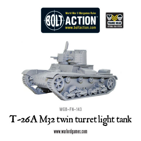 T-26A M32 Twin Turret Light tank