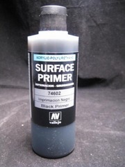 Vallejo Acrylic Paints Black Primer 200ml VAL74602