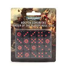 Adepta Sororitas : Order of the Bloody Rose Dice 52-60