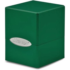 Deckbox: Satin Cube 100+ Hi-Gloss Emerald Green UPR15854