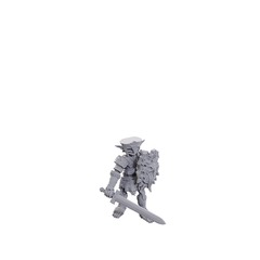 Pathfinder Battles Deep Cuts Miniatures: Unpainted Minis- Wave 24- Hobgoblin Soldier 90744