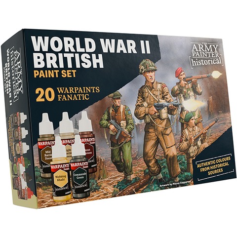 Warpaints: Historical WWII- British Paint set