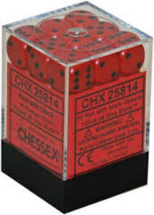 CHX25814 12mm 36d6 Opaque: Red/Black