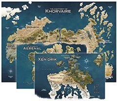 Dungeons and Dragons Eberron Nations of Khorvaire Map 72794