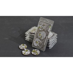Battle Ready Bases: Temple- Round 50mm (x3)