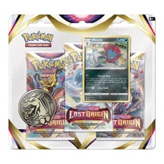 Pokemon TCG: Sword and Shield 11 - Lost Origin 3 Booster Blister - Weavile