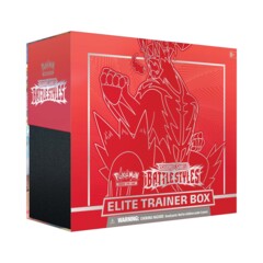 Pokemon Sword & Shield Battle Styles Elite Trainer Box Red