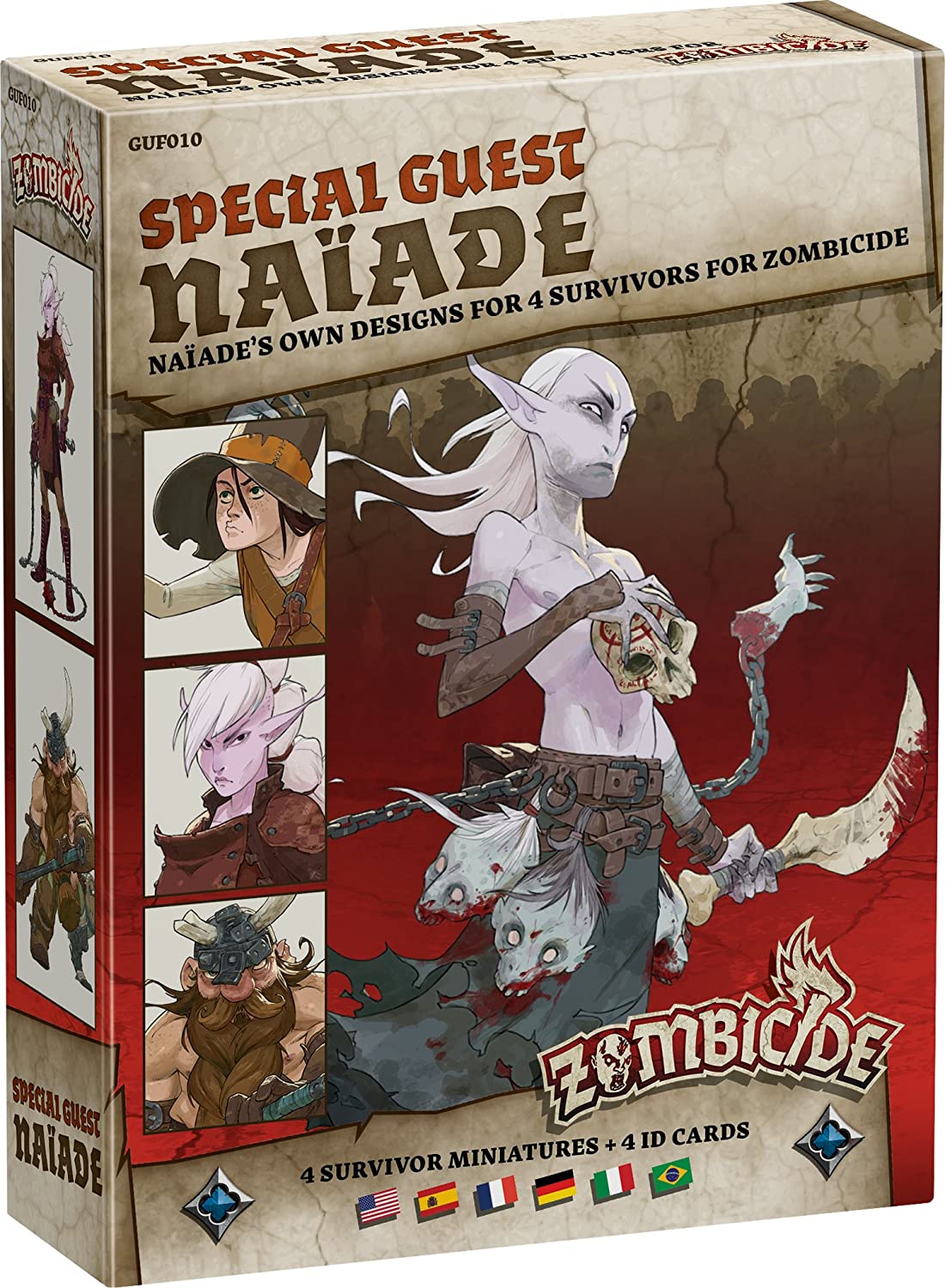 Zombicide Black Plague Special Guest Naiade