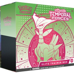 Pokemon TCG: Scarlet & Violet 05 Temporal Forces- Elite Trainer Box - Iron Leaves