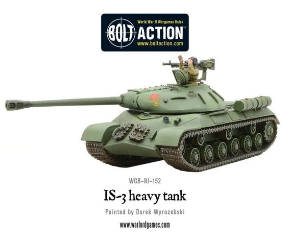 Bolt Action IS-3 Heavy Tank  WGB-RI-152