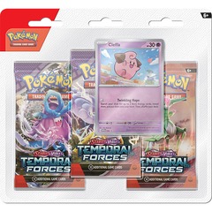 Pokemon TCG: Scarlet & Violet 05 Temporal Forces- 3-Booster Blister