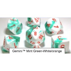 CHX 30020 7 die set gemini mint green white orange