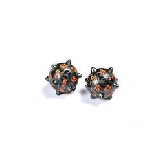 Polyhero Warrior 2D20 Spiked Balls Steel Grey PHD2333