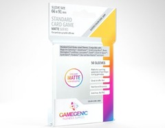 GameGenic Sleeves: Matte Standard Card Size (50ct) GG1063