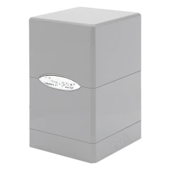 Deckbox: Satin Tower 100+ Metalic Silver UPR84850