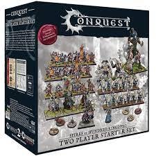 Conquest Two Player Starter Set - Spires vs. Hundred Kingdoms