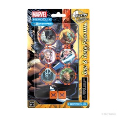 Heroclix X-Men X of Swords Dice and Token Set