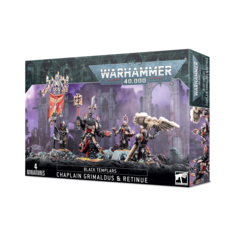 Black Templar's: Chaplain Grimaldus and Retinue 55-44