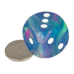 CHXDF3066 30mm d6 Festive Waterlily White