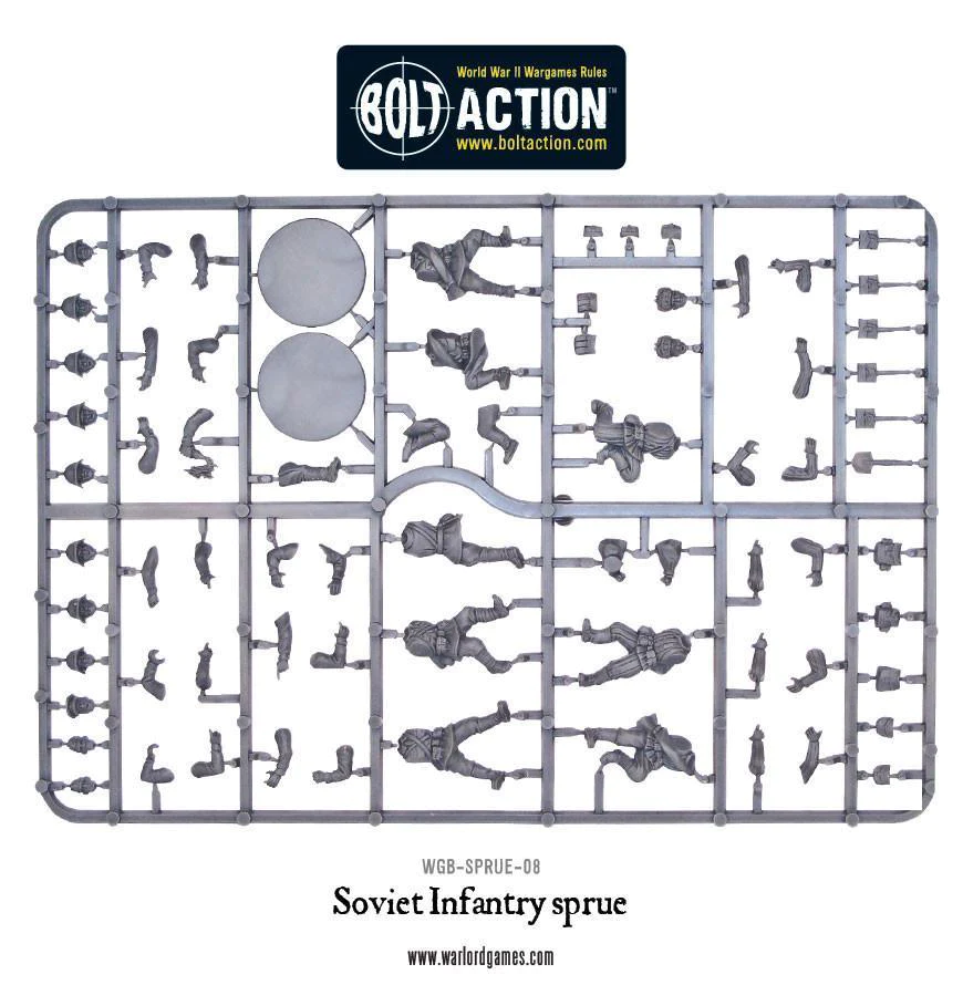 Soviet infantry sprue Soviet Infantry Sprue Soviet infantry sprue Soviet Infantry Sprue