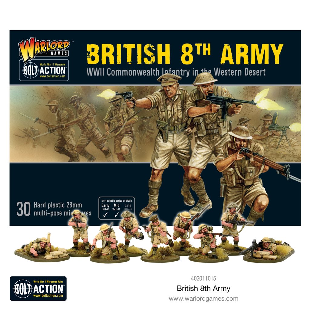 Bolt Action: British: 8th Army