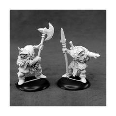 Reaper Bones USA:  Orc Warriors (2) (07014)