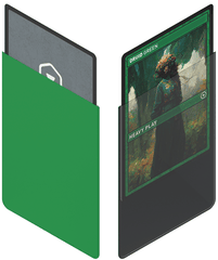 Heavy Play: Curved Sleeves: Druid Green Standard (100ct)