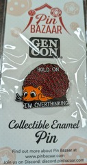 Overthinking - Gen Con 2022 Pin Bazaar Enamel Pin (PIN150)