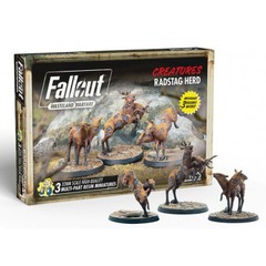 Fallout: Wasteland Warfare - Creatures: Radstag Herd  MUH052289