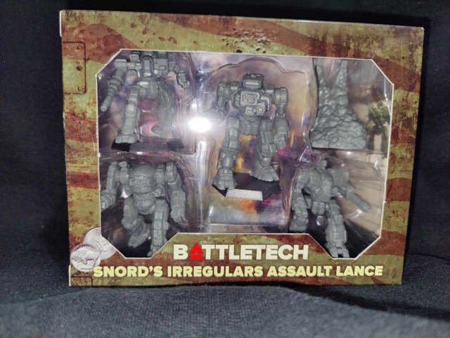 CAT35770: Battletech: Snords Irregulars Assault Lance Pack