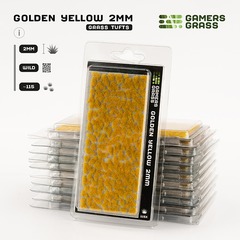 Gamers Grass Tufts: Tufts- Golden Yellow 2mm- Wild