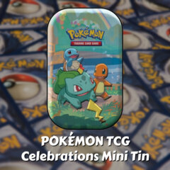 Pokemon Celebrations Mini Tin Kanto